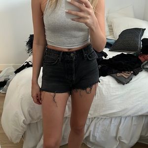 GRLFRND black denim shorts - 26